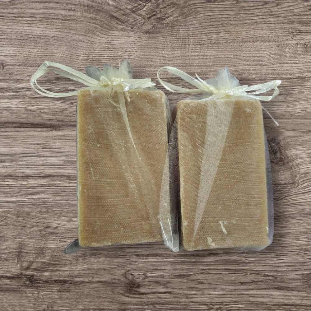 Oatmeal NEW 2 Bars HANDMADE Soap Shea & Cocoa Butter for Sensitive Skin
